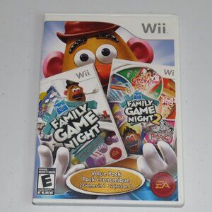Hasbro Family Game Night 1 and 2 Bundle - Nintendo Wii